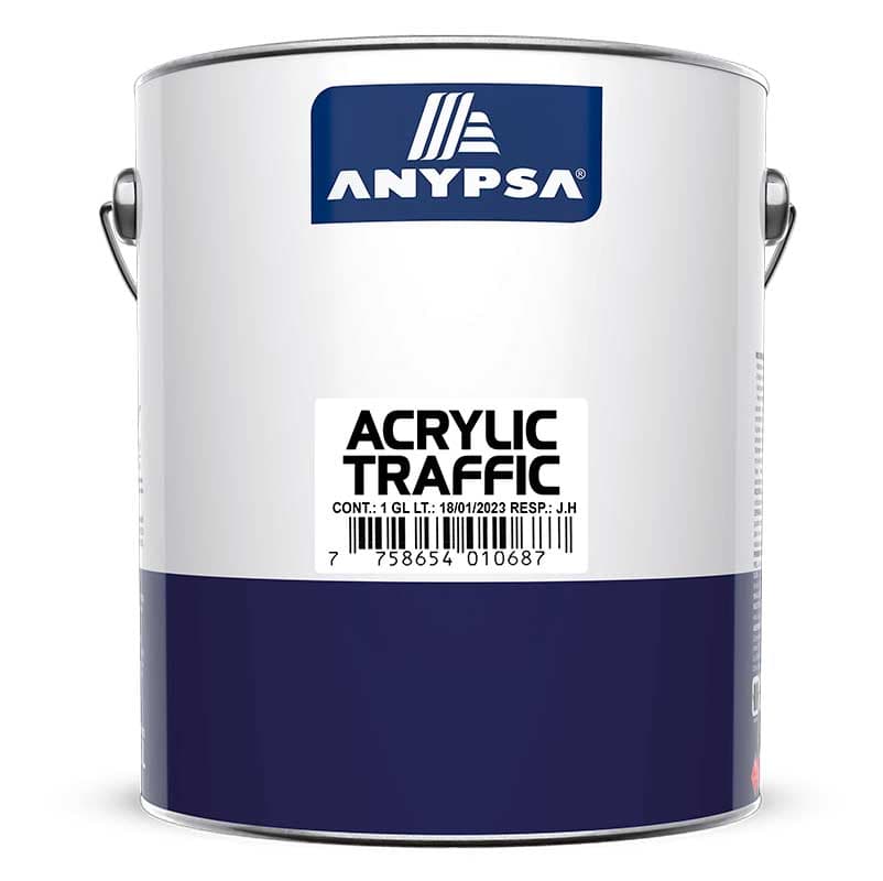 ACRYLIC TRAFFIC AMARILLO AT-2020 1GL (3.785L) - ANYPSA