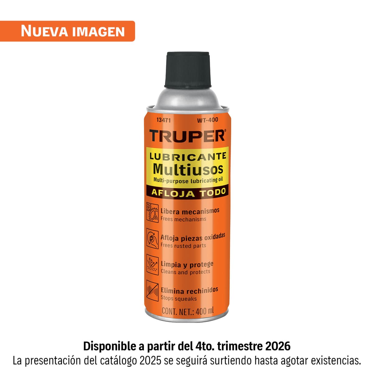 AFLOJATODO EN AEROSOL 400ML (13471) - TRUPER