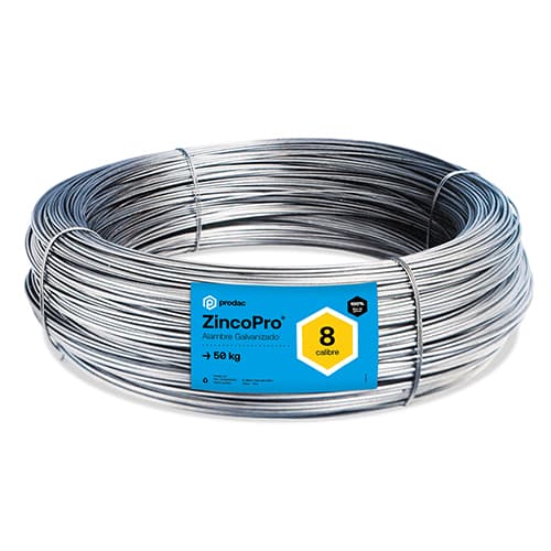 ALAMBRE GALVANIZADO N°8 (ZINCOPRO) - PRODAC