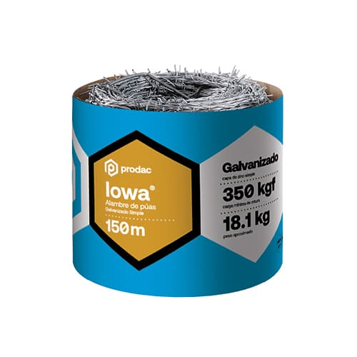 ALAMBRE PUA IOWA 150MT 5" 12X14 (18 KG) - PRODAC