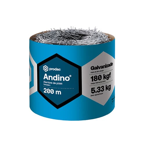 ALAMBRE PUA PLUS ANDINO 1.24 X 1.24 X 200 MT - PRODAC