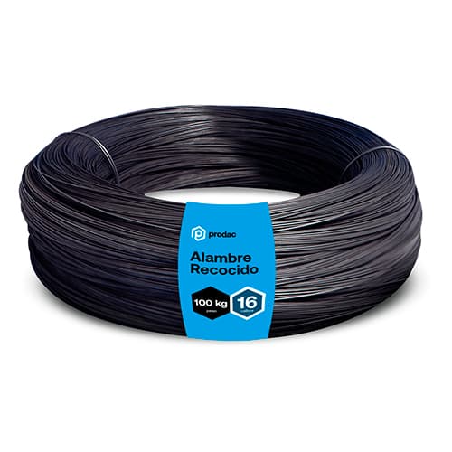 ALAMBRE RECOCIDO NEGRO Nº 16 (100KG) - PRODAC