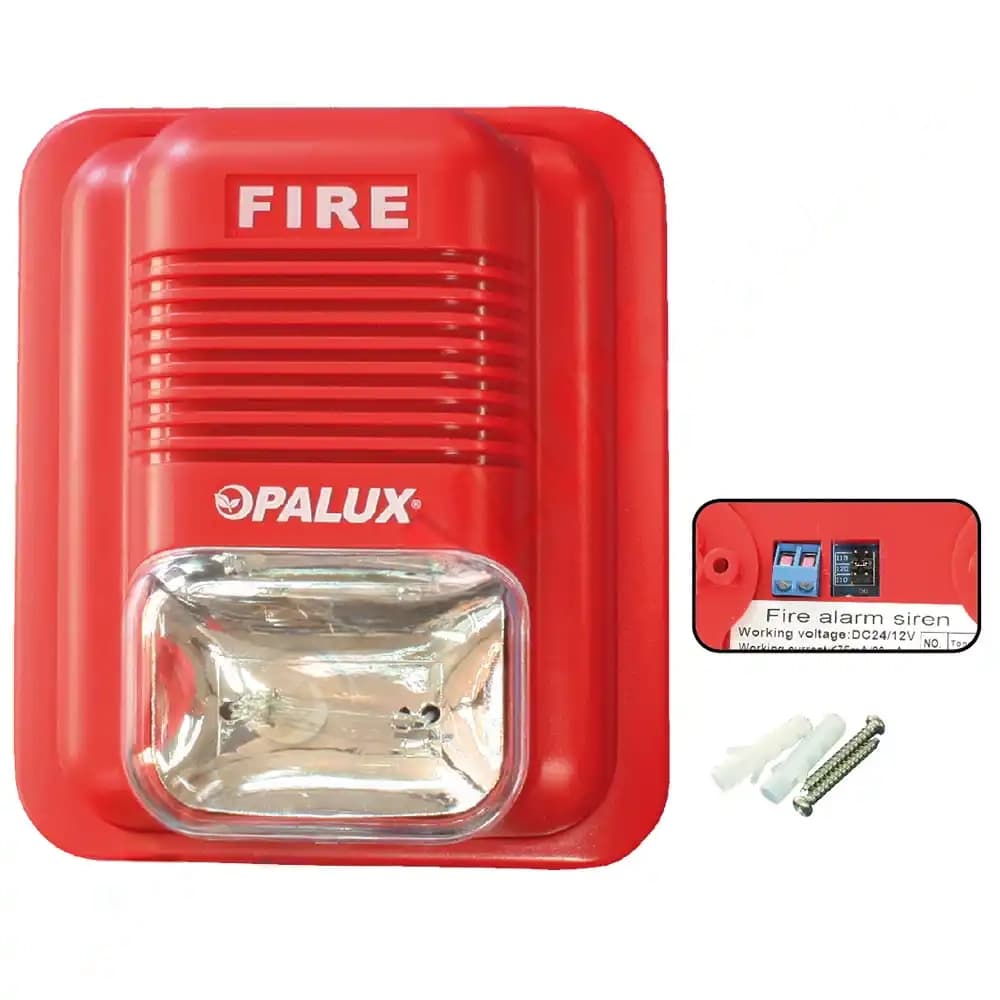 ALARMA STROBO FLASH P/INCENDIO (GL-14) - OPALUX