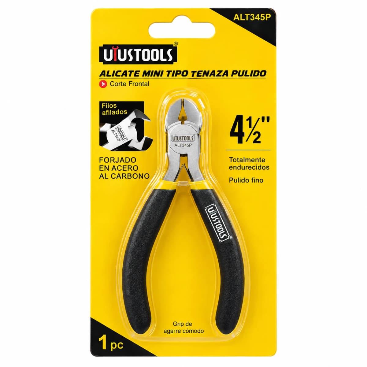 ALICATE  TENAZA MINI CROMADO 4.5" ALT345 - UYUSTOOLS