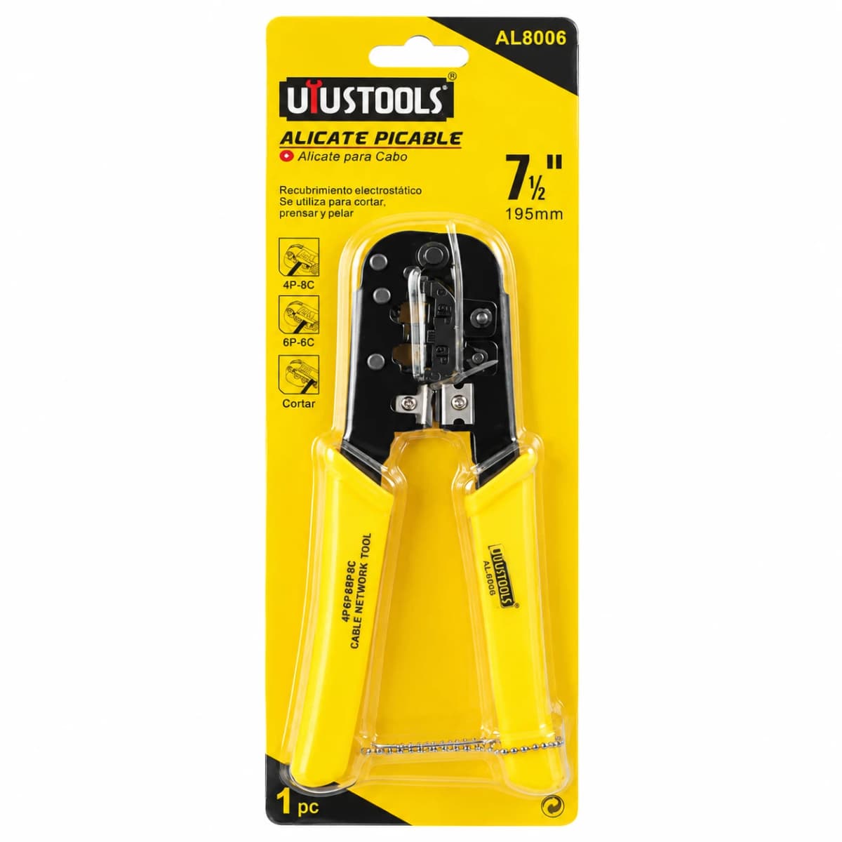 ALICATE D/PONCHAR INTERNET 6/8 AL8006 - UYUSTOOLS