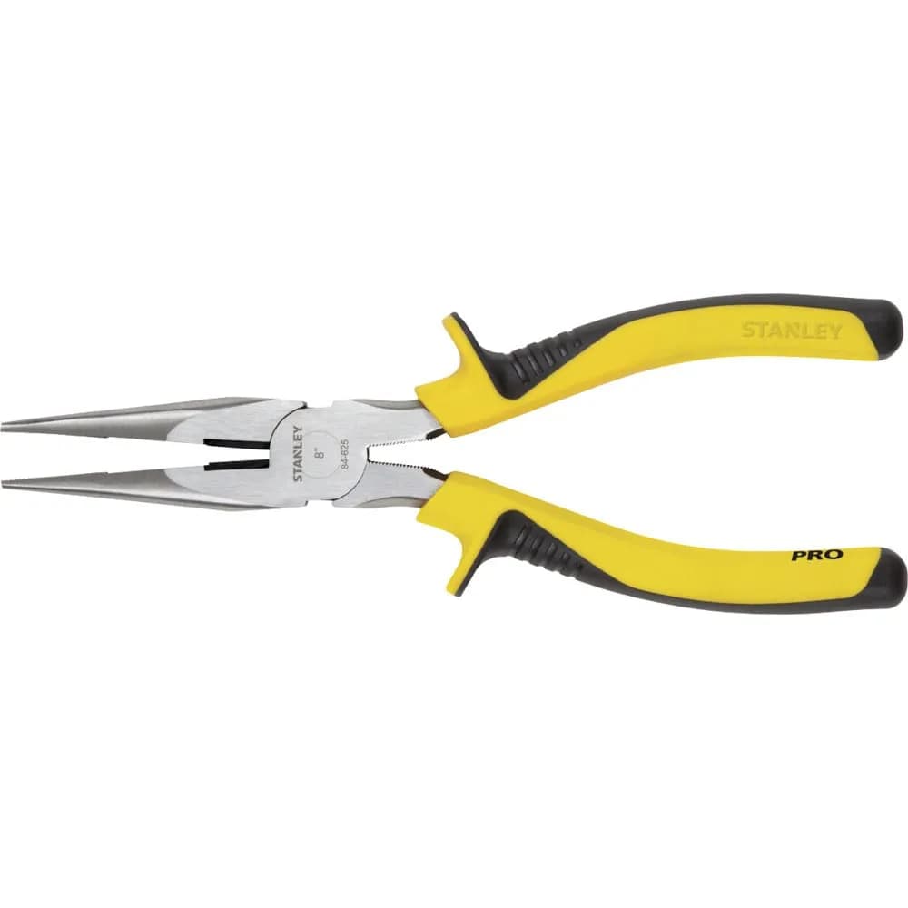 ALICATE PUNTA LARGA 8" M/AISLADO PRF.(84-625) - STANLEY