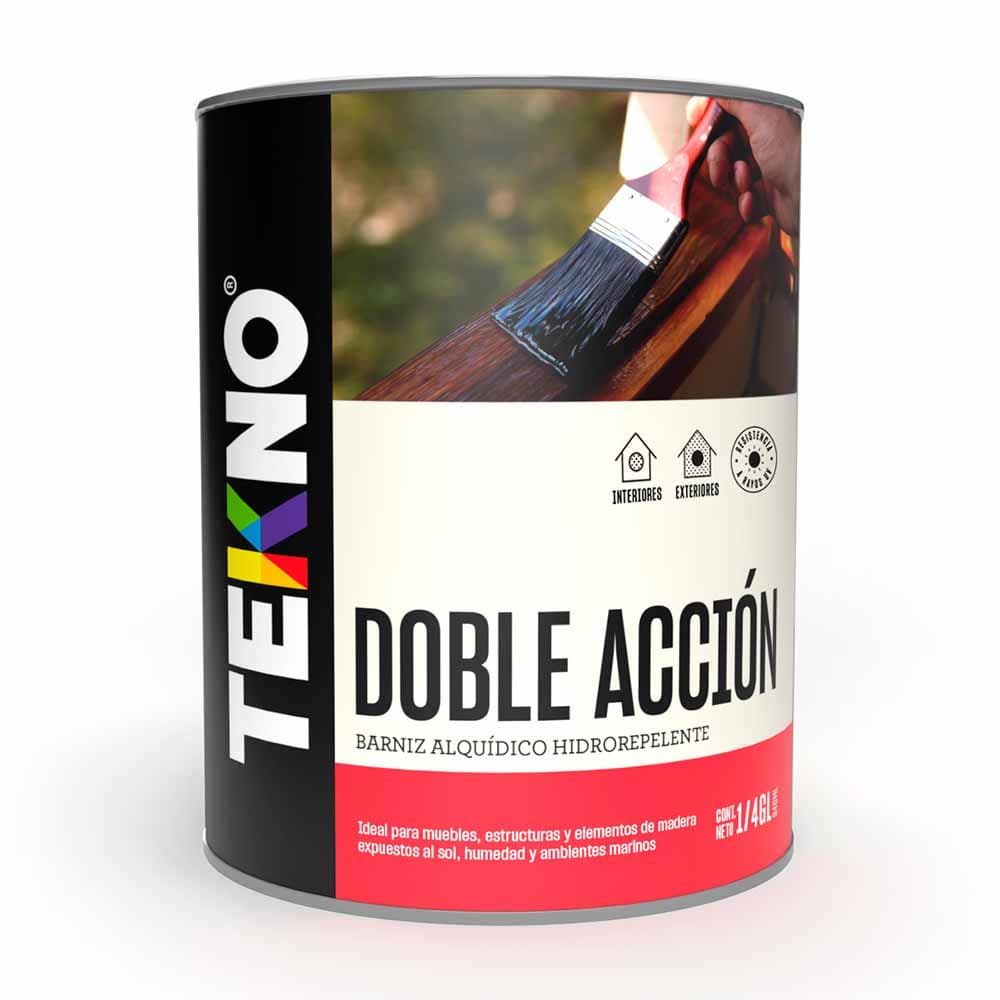 BARNIZ DOBLE ACCION 1/4 - TEKNO
