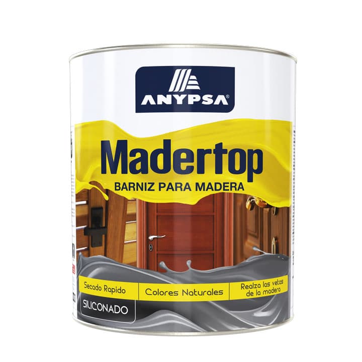 BARNIZ P/MADERA ALTO BRILLO NOGAL 1/8 (450ML) - ANYPSA