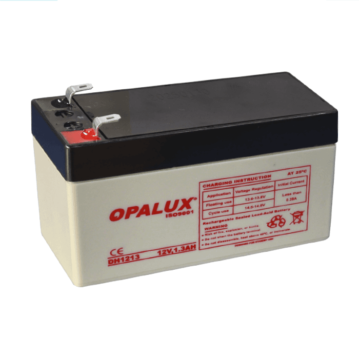 BATERIA SECA P/ LINTERNA 12V DH1213 - OPALUX