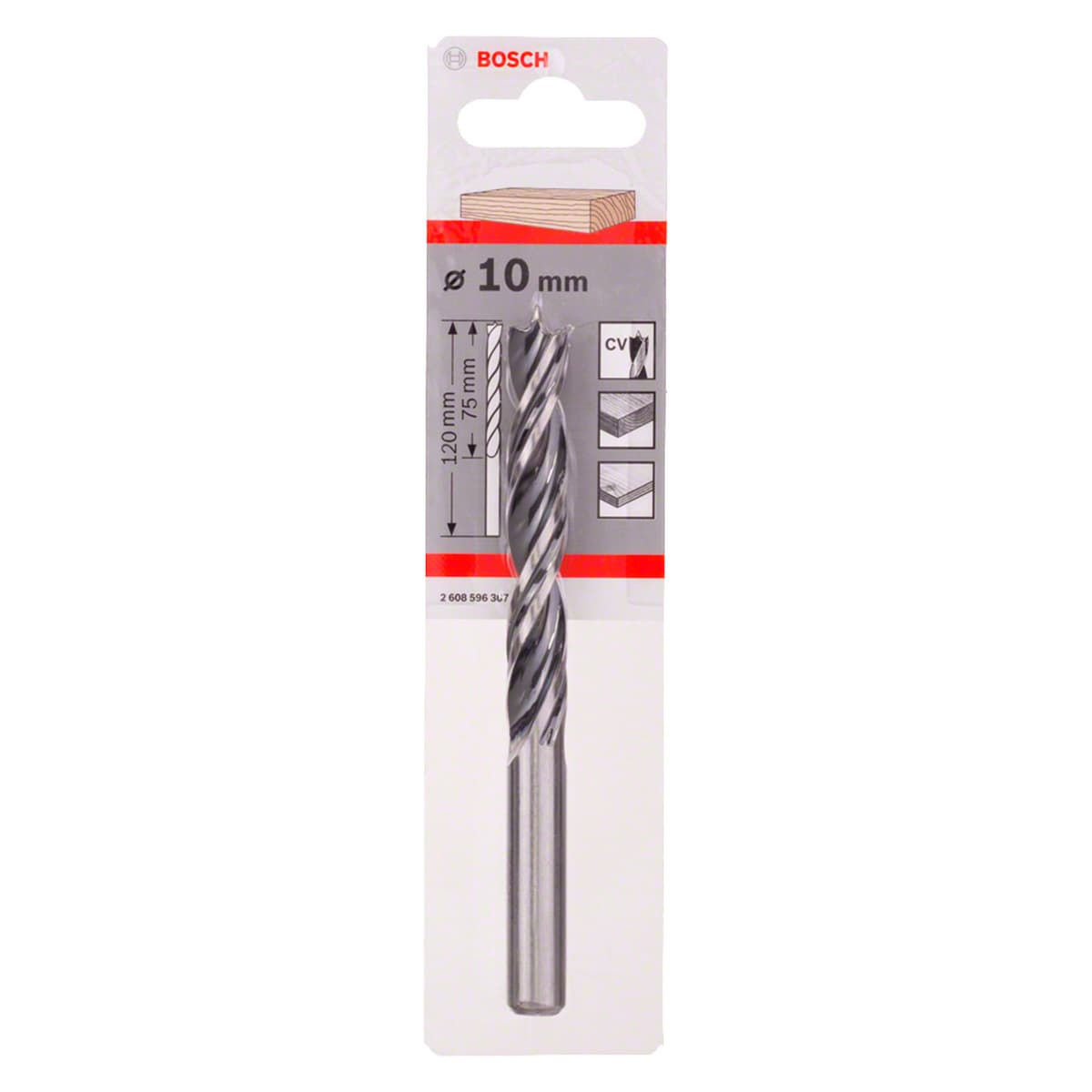 BROCA P/MADERA HELICOIDAL 10 MM - BOSCH