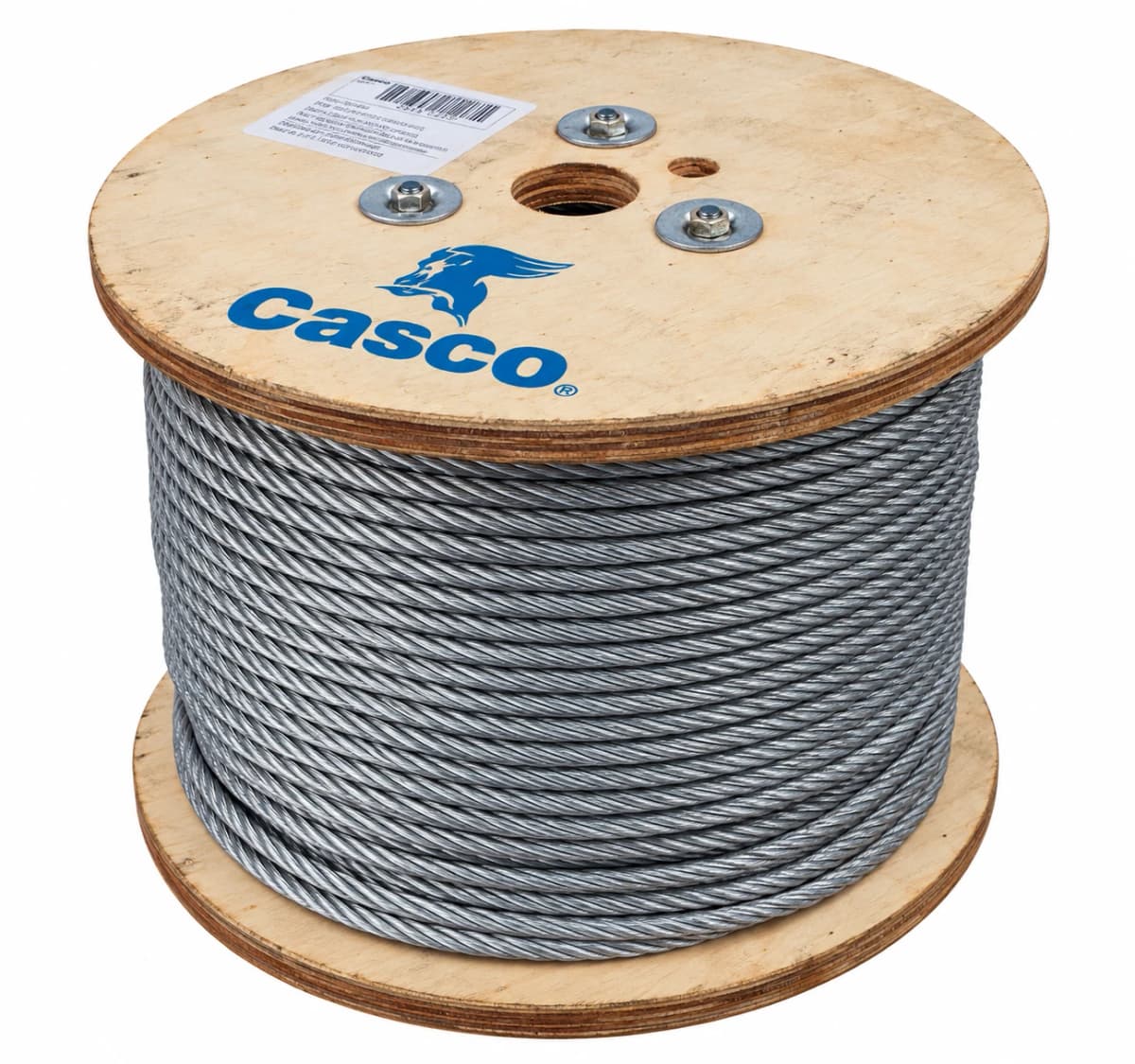CABLE ACERO 3/8" X 200 MTS - CASCO