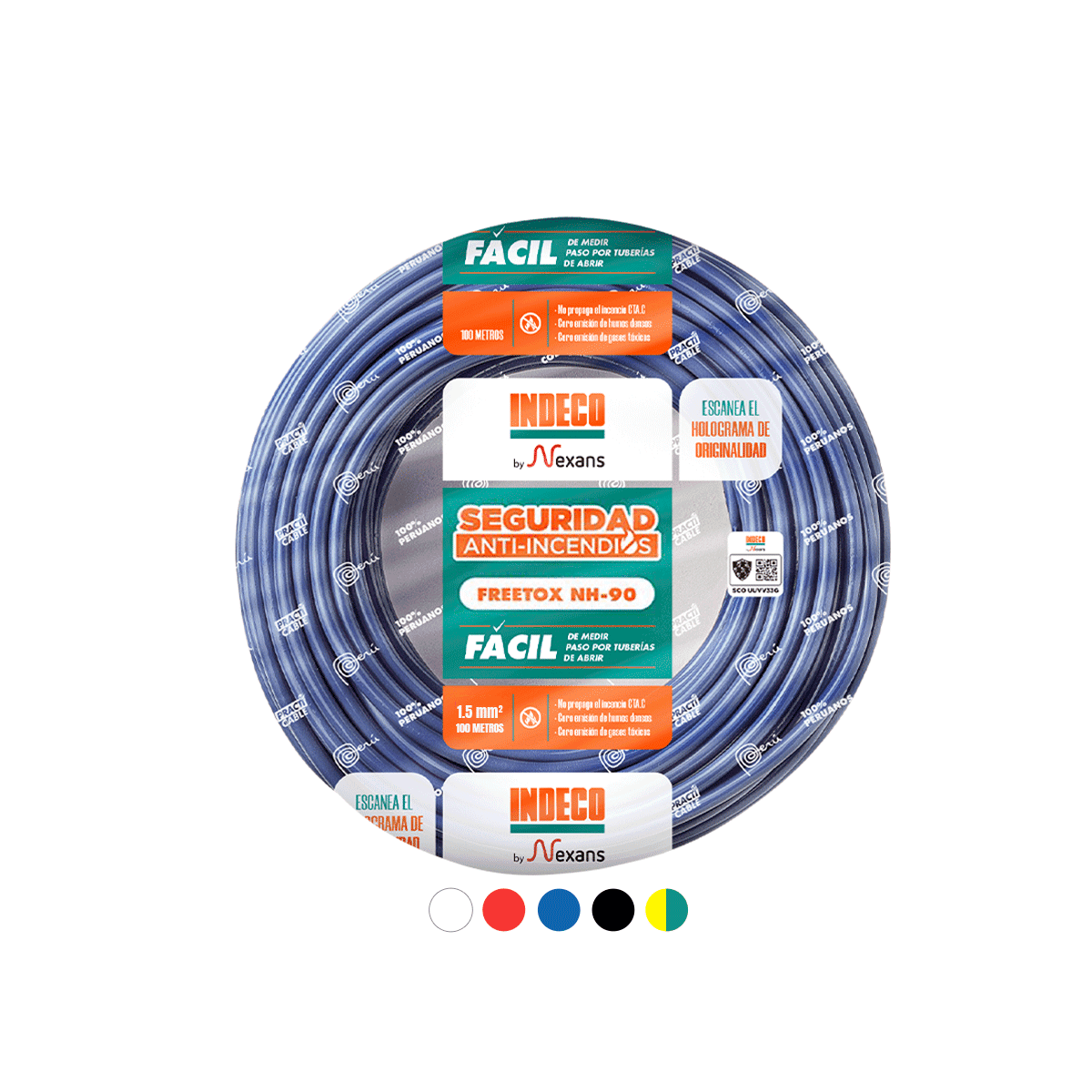 CABLE NH-90 1.5 MM2 - INDECO