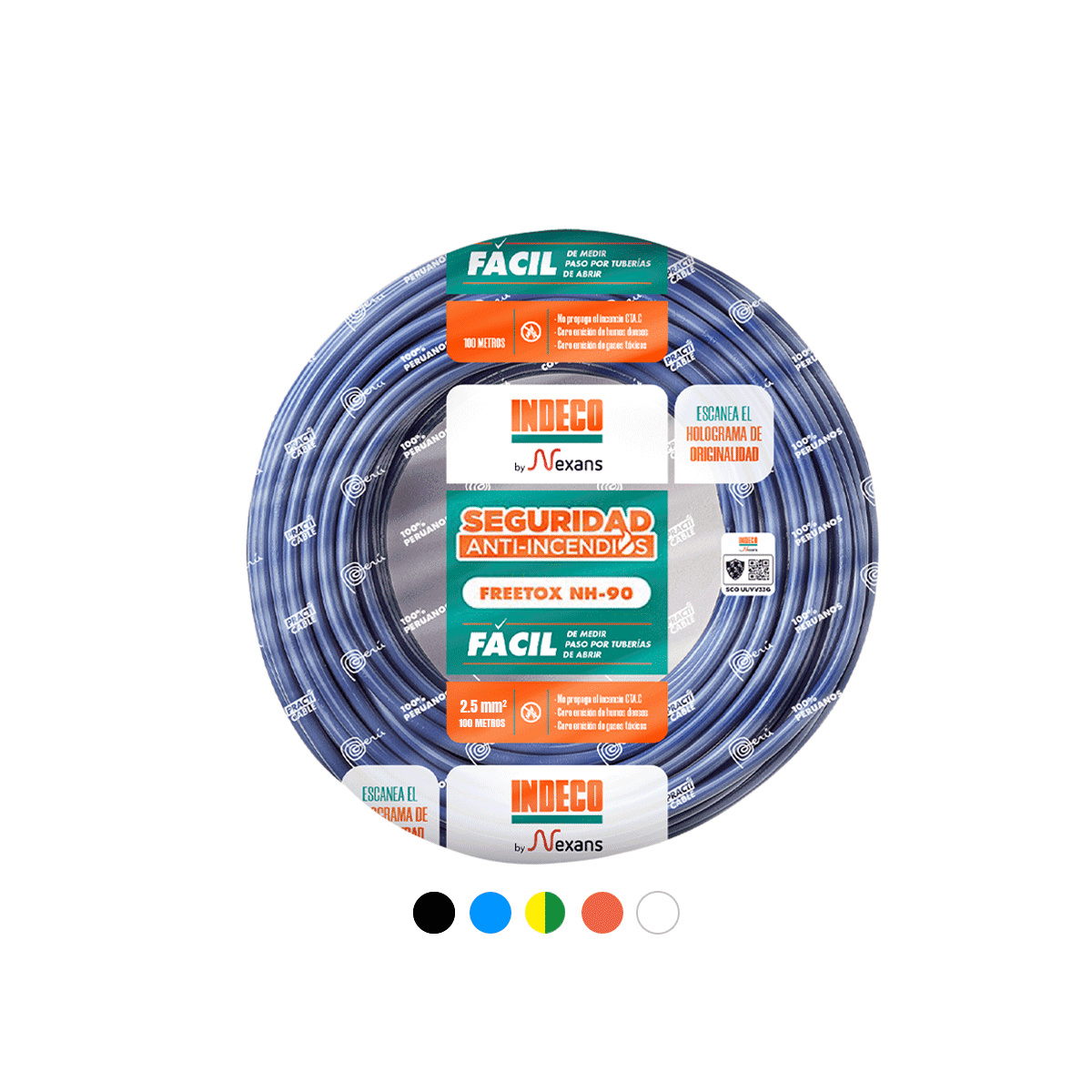 CABLE NH-90 2.5 MM2 - INDECO