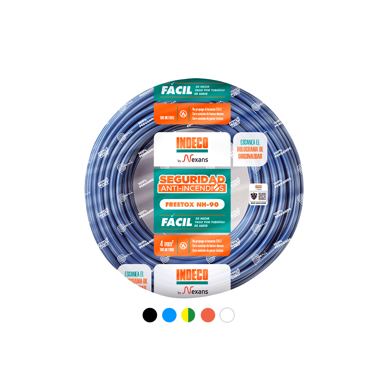 CABLE NH-90 4.0 MM2 - INDECO