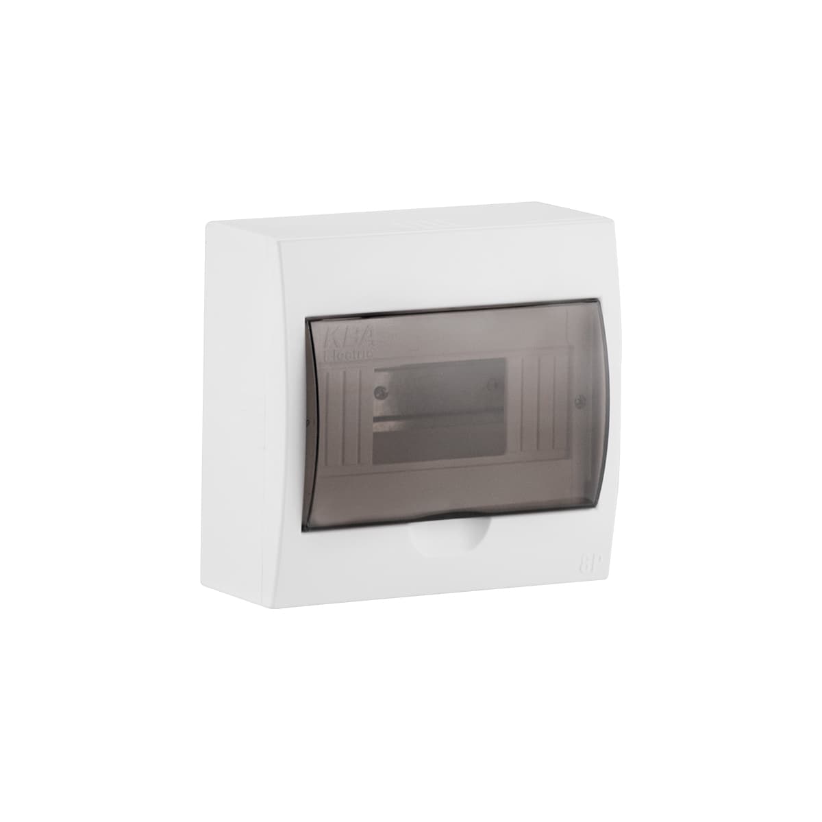 CAJA ADOSABLE 8 POLOS C/RIEL DIN Y PUERTA 049 - KBA