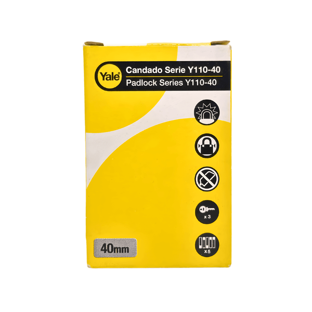 CANDADO BRONCE Y110/40/123/1/B (CAJA) SKU-10431 - YALE