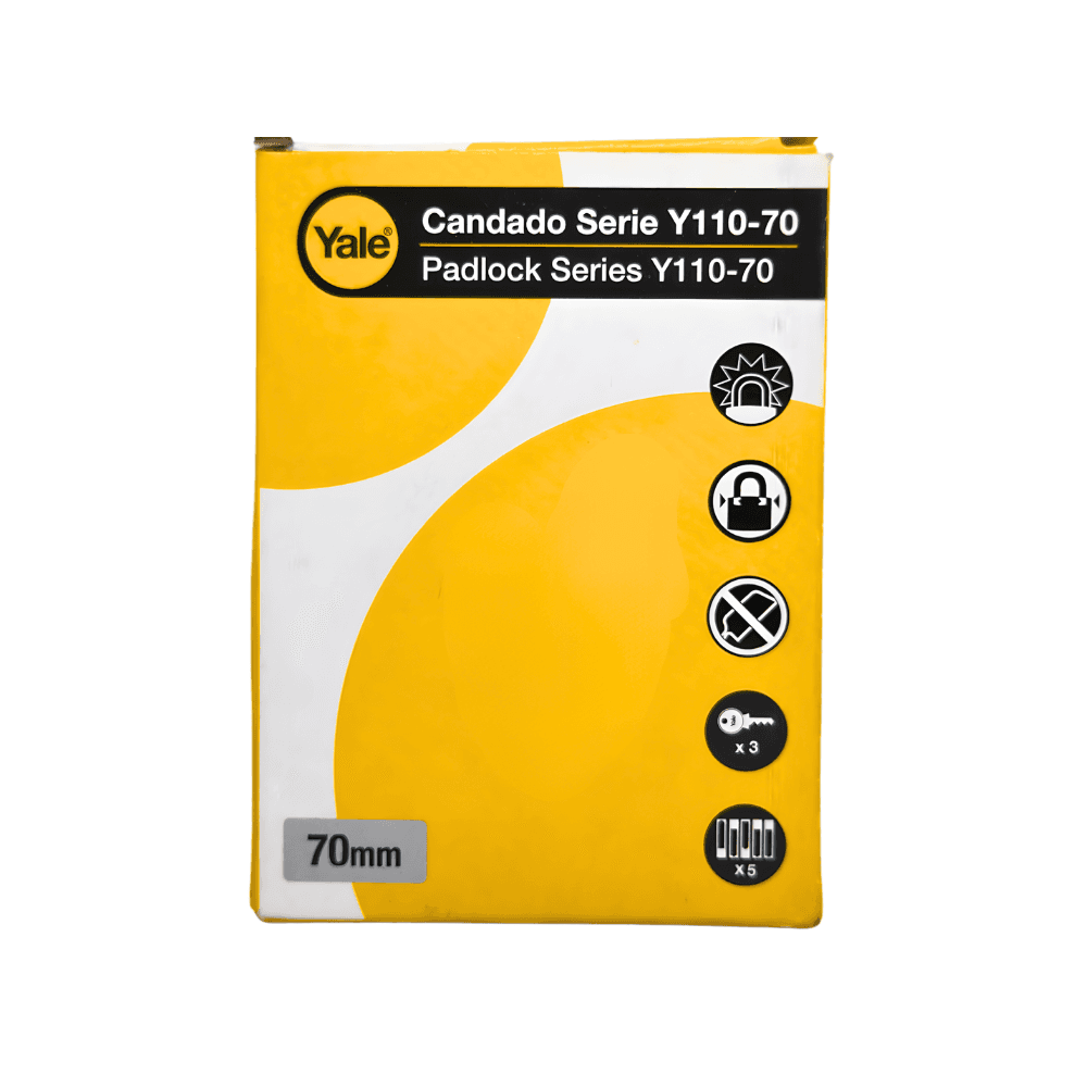 CANDADO BRONCE Y110/70/141/1/B (CAJA) SKU-10434 - YALE