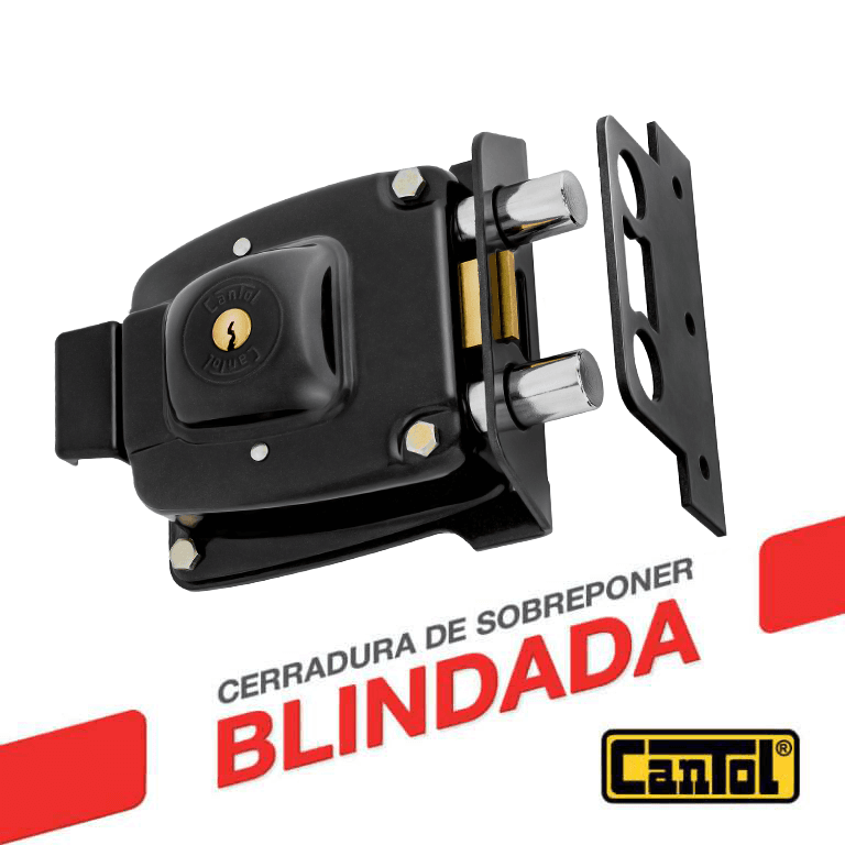 CERRADURA 1700 MAXIMA BLINDADA - CANTOL