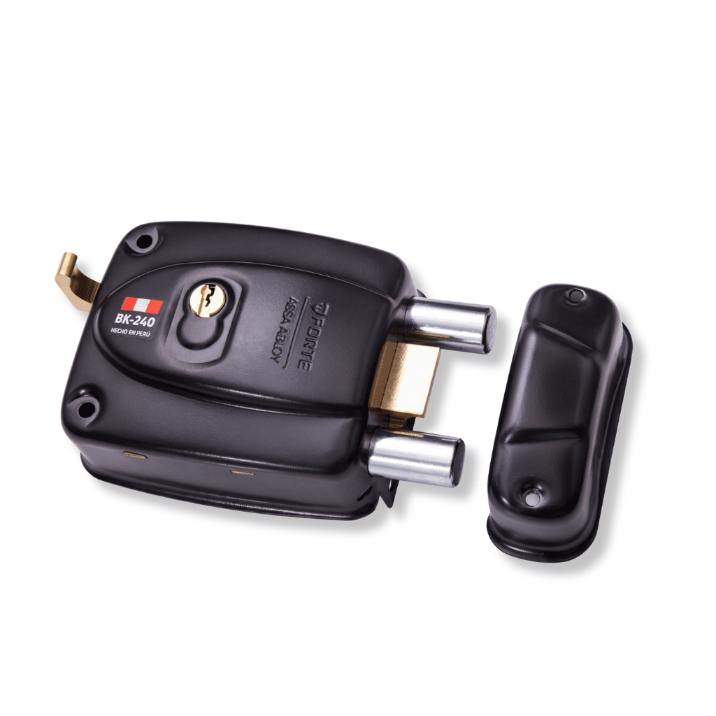 CERRADURA BUNKER BK-240-8 NEGRO - FORTE