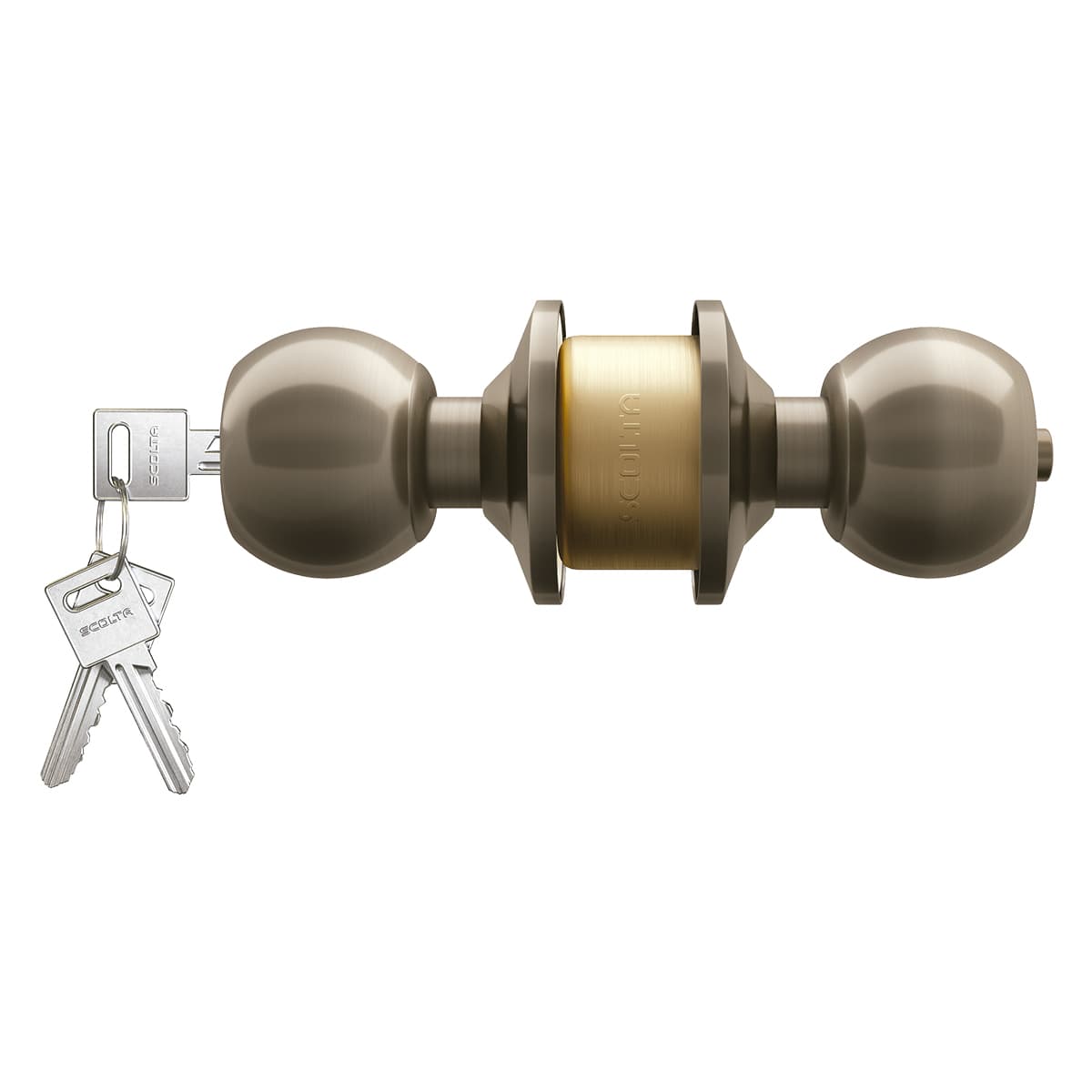 CERRADURA DORM. BA-400 BRONCE ANTIGUO - SCOLTA