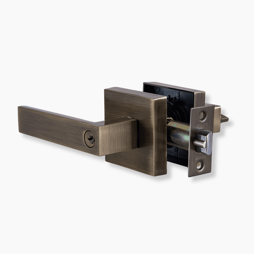 CERRADURA DORM. CUADRADA BRONCE ANTIGUO - FORTE