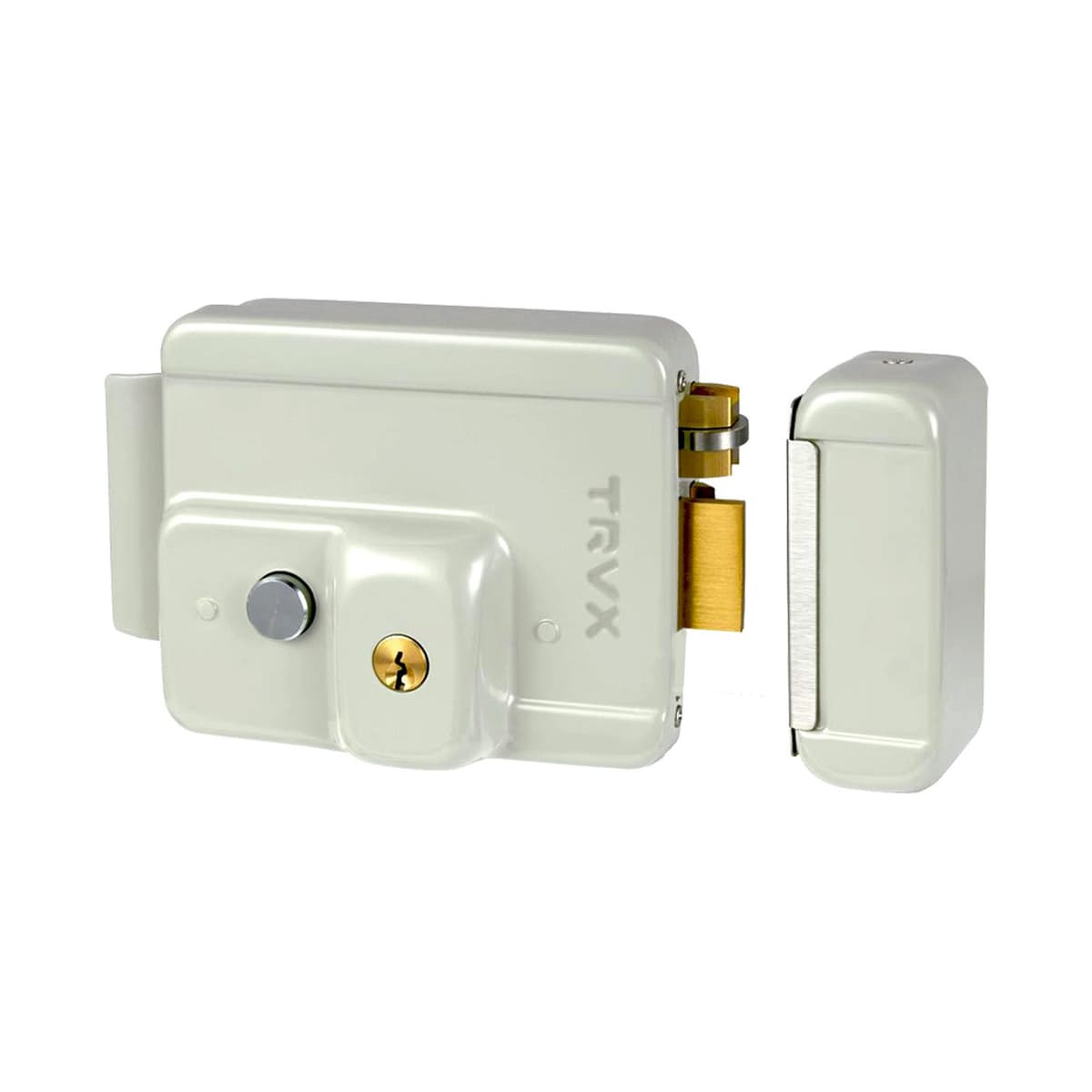 CERRADURA ELECTRICA 2G. MOD.1000E-PLUS C/BOTON - TRAVEX