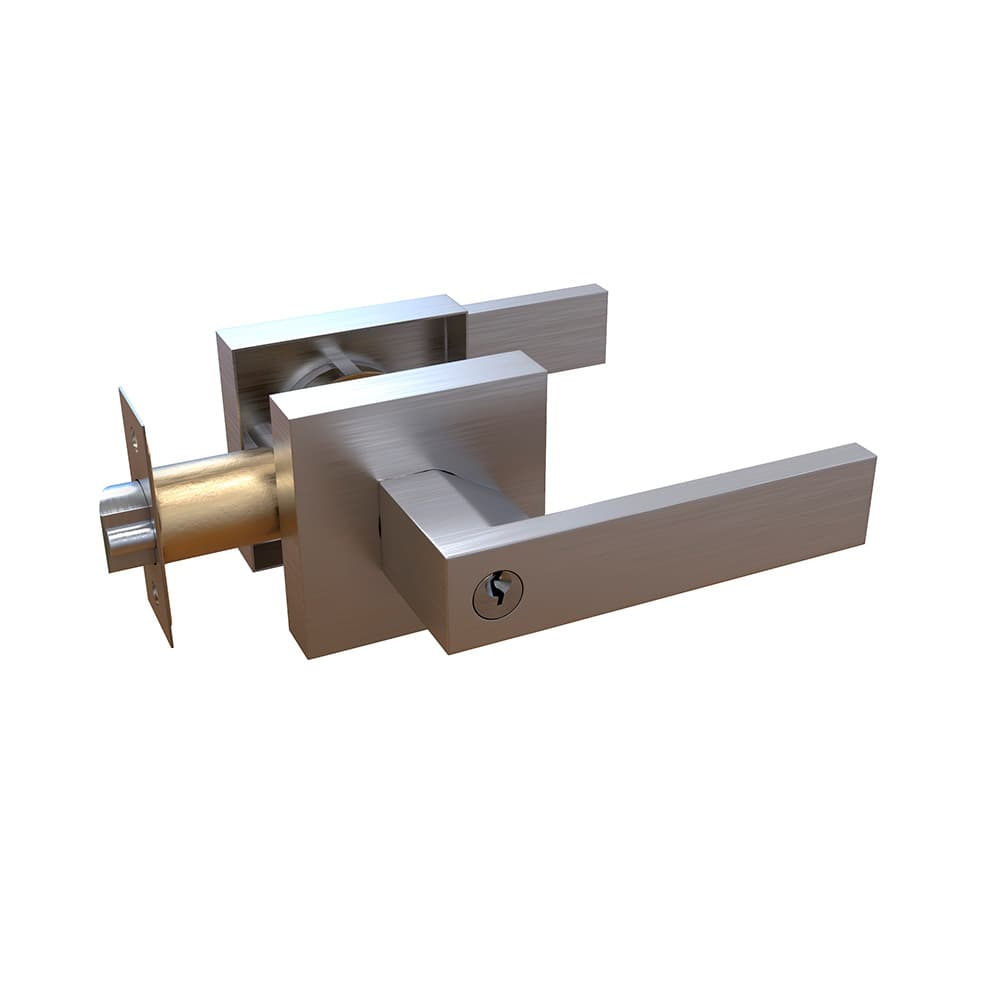 CERRADURA MANIJA ACERO INOX. LIZA D20 - TRAVEX