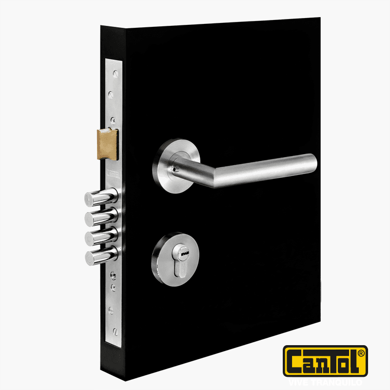 CERRADURA P.PRINC AC.INOX ESTANDAR IZQ/DER (GE60.63) - CANTOL