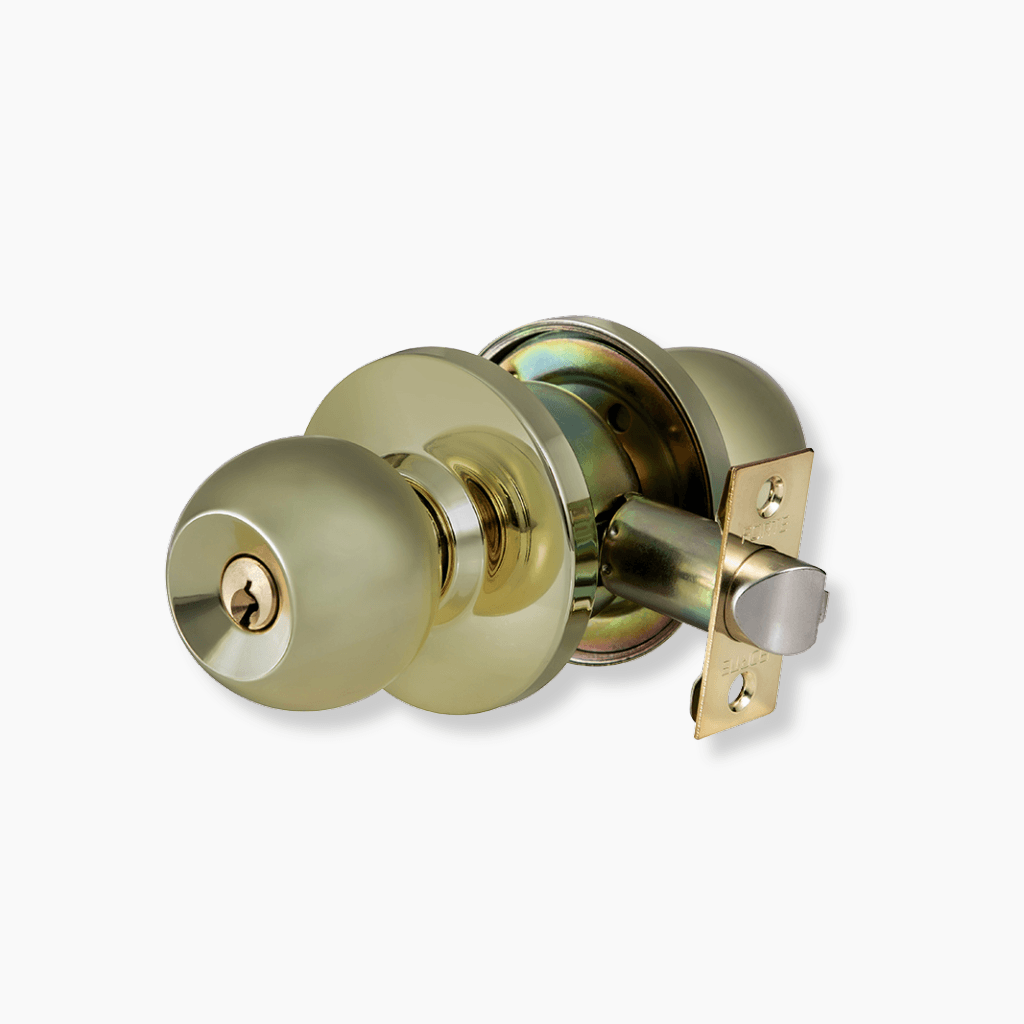 CERRADURA POMO INTERIOR BP-07 BRONCE PULIDO - FORTE