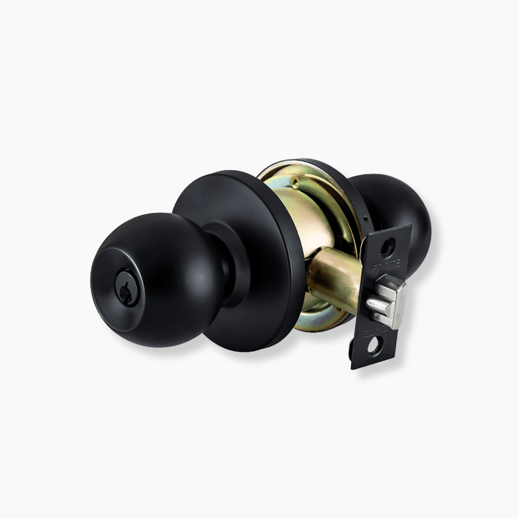 CERRADURA POMO INTERIOR NM-07 NEGRO MATE - FORTE
