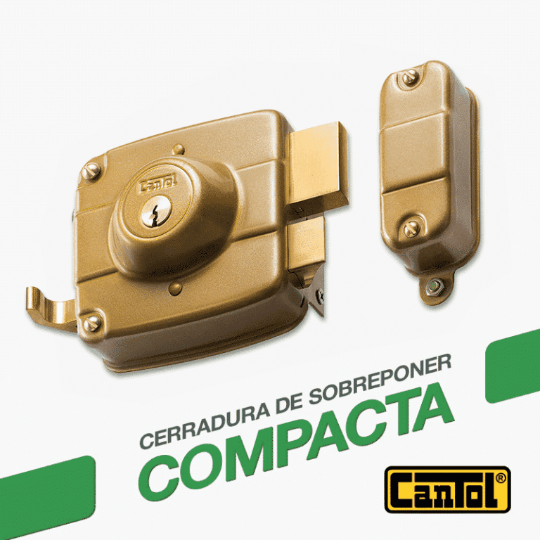 CERRADURA SUPER 160 COMPACTA - CANTOL