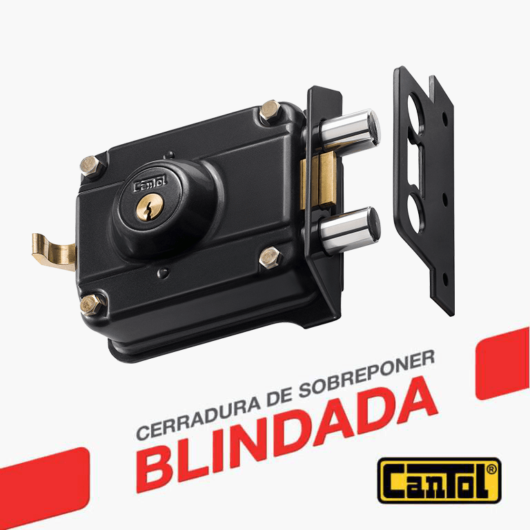 CERRADURA SUPER 700 BLINDADA - CANTOL