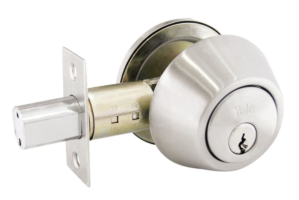 CERROJO DOBLE ACERO INOX KENT 8942 US32D - YALE
