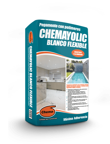 CHEMAYOLIC BLANCO FLEXIBLE X 25KG