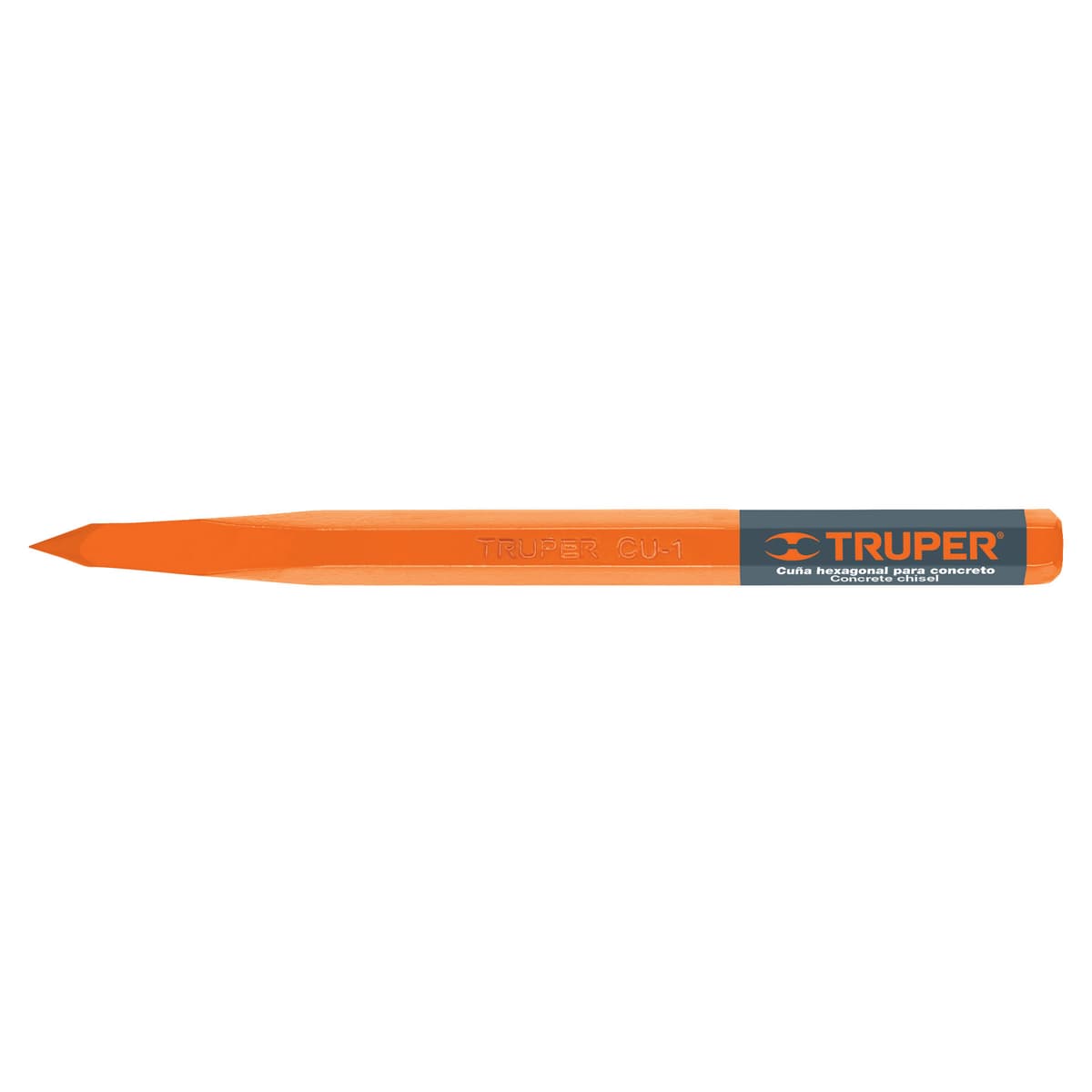CINCEL MANUAL PUNTA EXAGONAL 1" (13056) - TRUPER