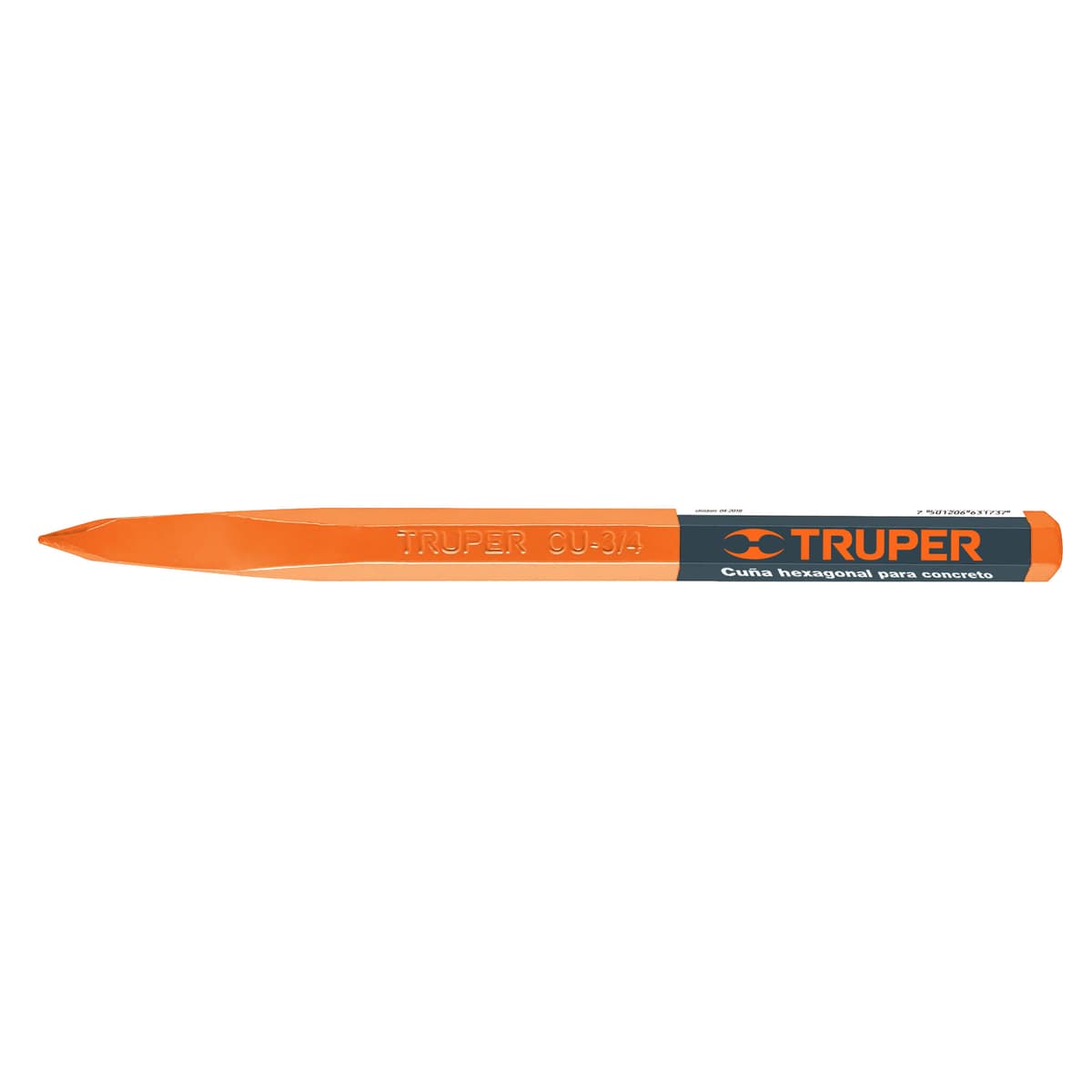 CINCEL MANUAL PUNTA EXAGONAL 3/4" (13050) - TRUPER
