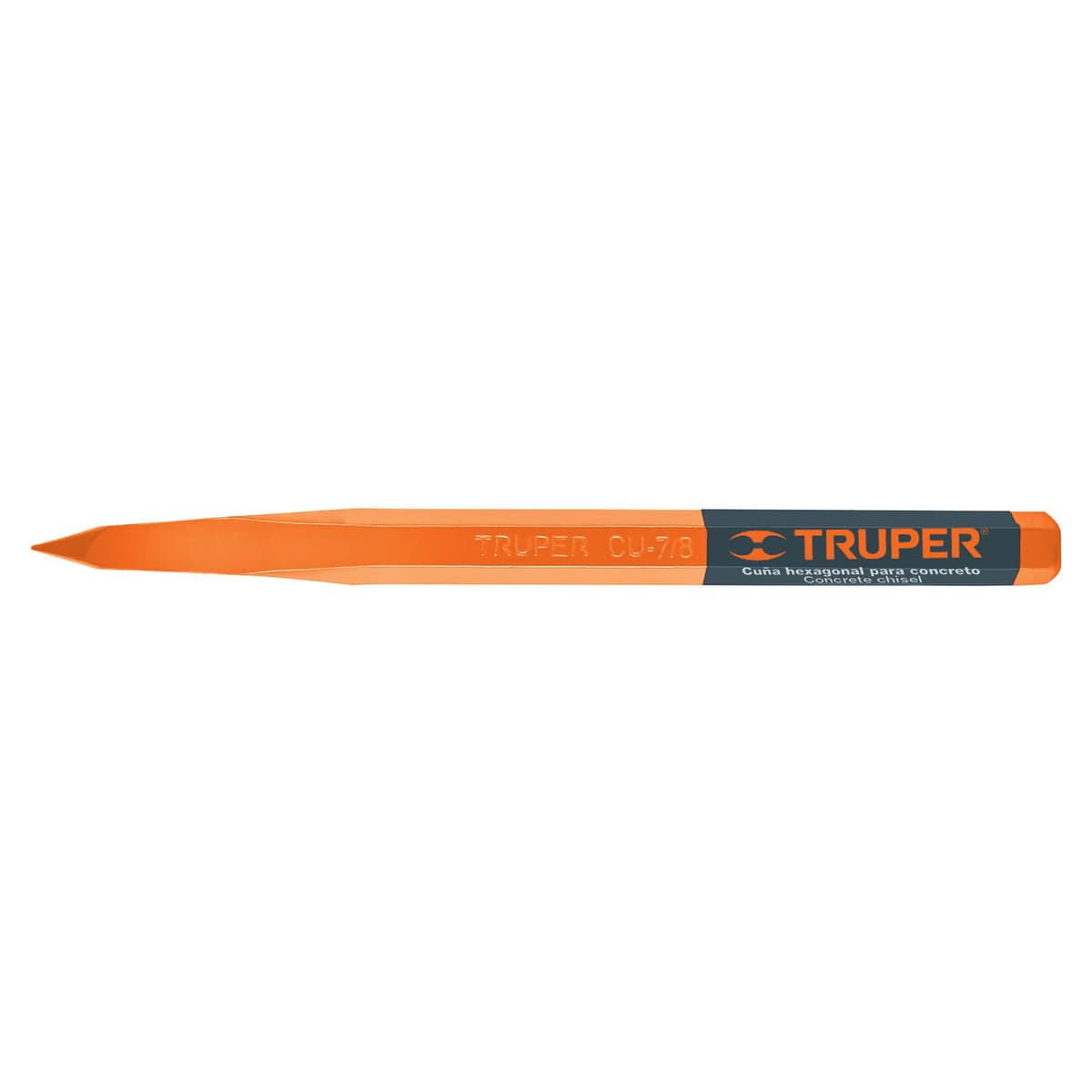 CINCEL MANUAL PUNTA EXAGONAL 7/8" (13053) - TRUPER
