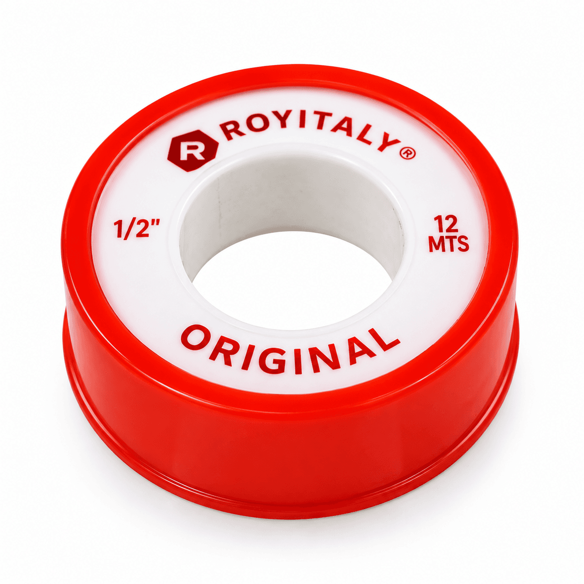 CINTA TEFLON 12MMX0.075MMX12MTS (ROY283) - ROYITALY