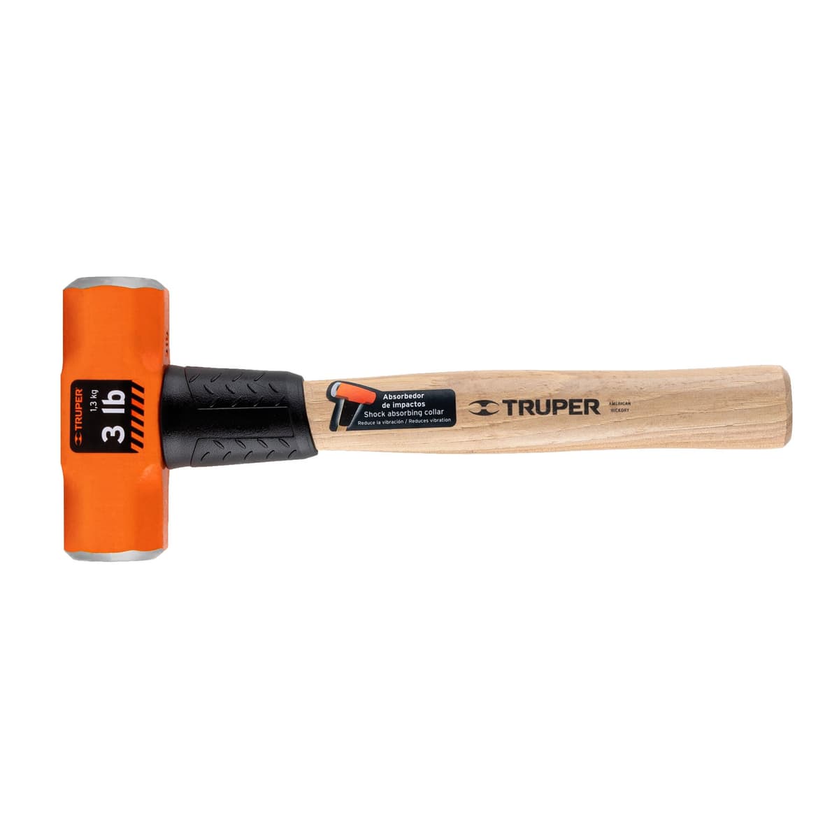 COMBA OCTOG. C/M MAD. 3 LBS. (16507) - TRUPER