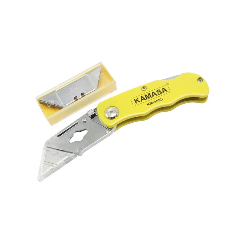 CUCCHILLO P/CORTAR CUERO + REPUESTO KM-1095 - KAMASA