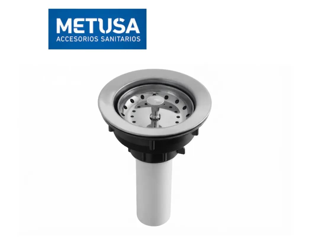 DESAGUE CANAST. 4" AC. INOX. PP PERFECT MASB003V2C - METUSA