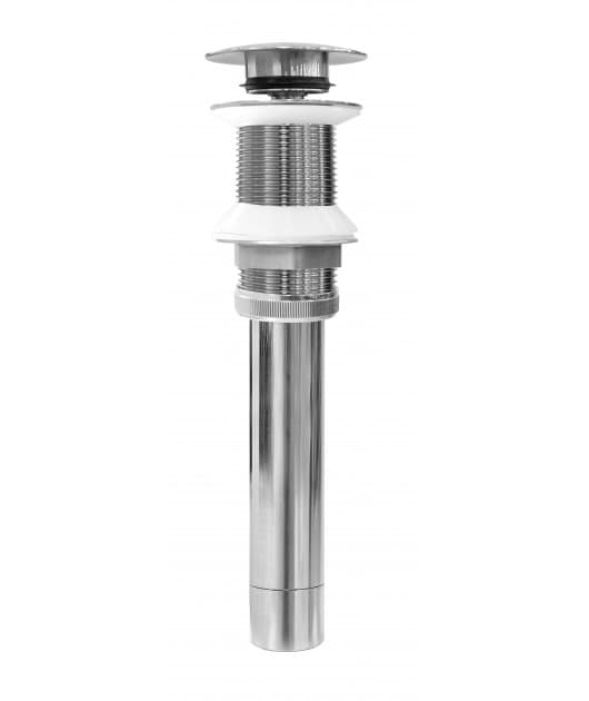 DESAGUE PUSH CROMO S/REB.1.1/4" X 10" MASB017V2 - METUSA
