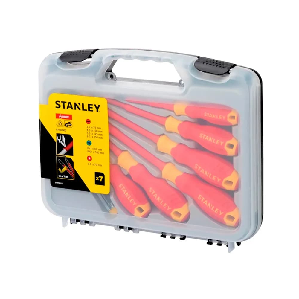DESARMADOR ELECT.1000V 7PZA STMT60175 - STANLEY