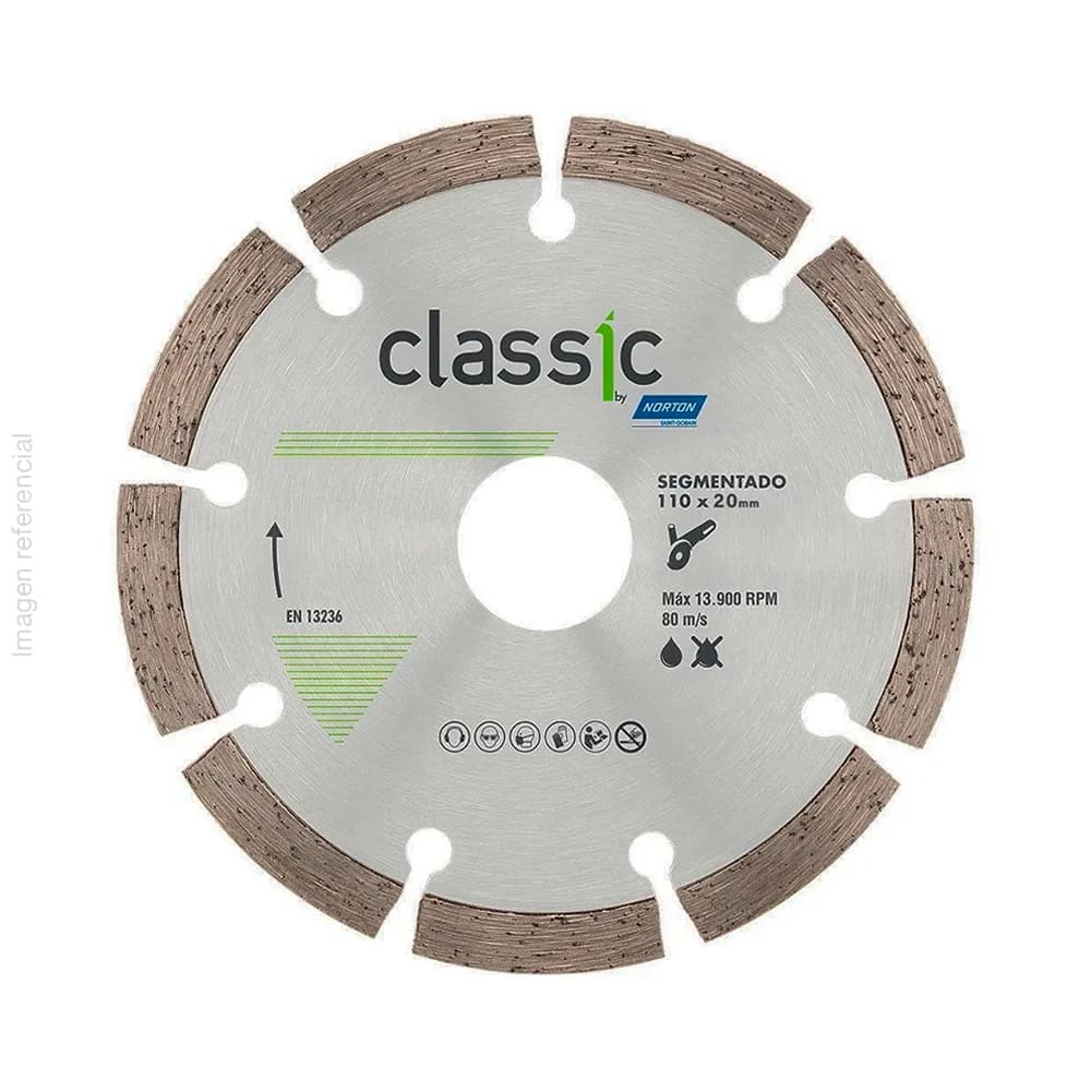 DISCO DIAMAN. 4.1/2" SEGMENTADO CLASSIC (43410) - NORTON