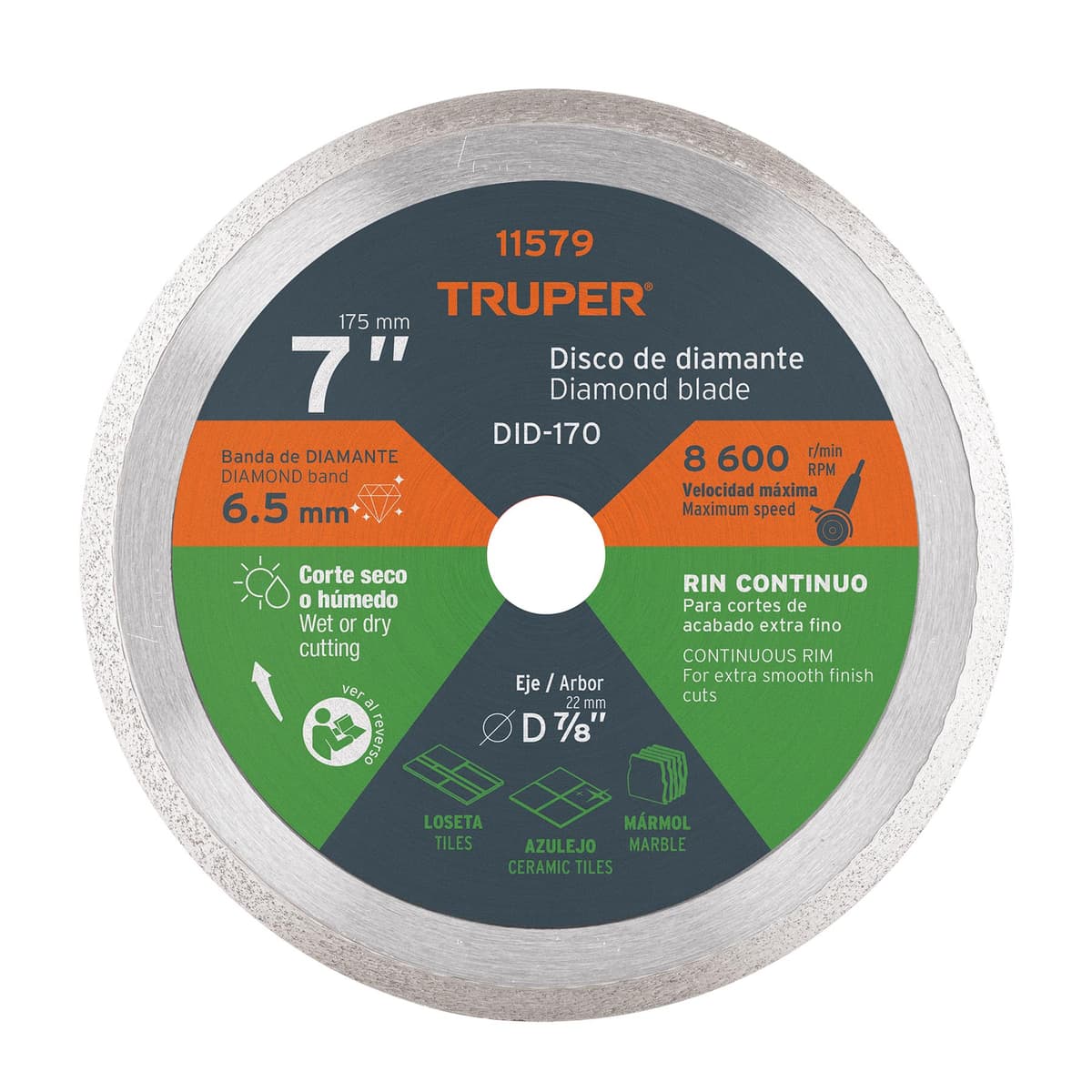 DISCO DIAMAN.CONTINUO 7" 11579 ( DDT804C) - TRUPER