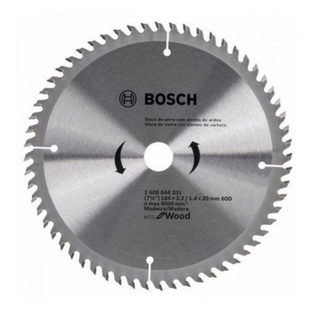 DISCO MULTIMATERIAL 7 1/4" (184X2.0X20MM) X 60 D - BOSCH