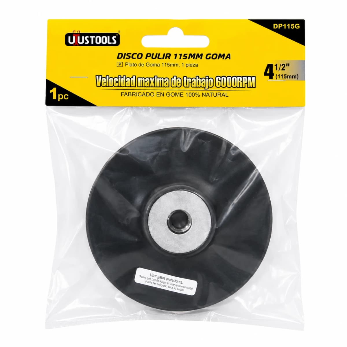 DISCO P/PULIR 115MM-4.1/2" DP115G - UYUSTOOLS