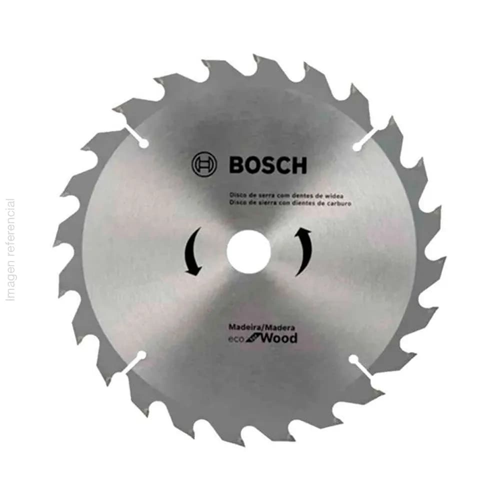 DISCO SIERRA P/MADERA 7.1/4" X 24 DIENT. ECO (329)- BOSCH