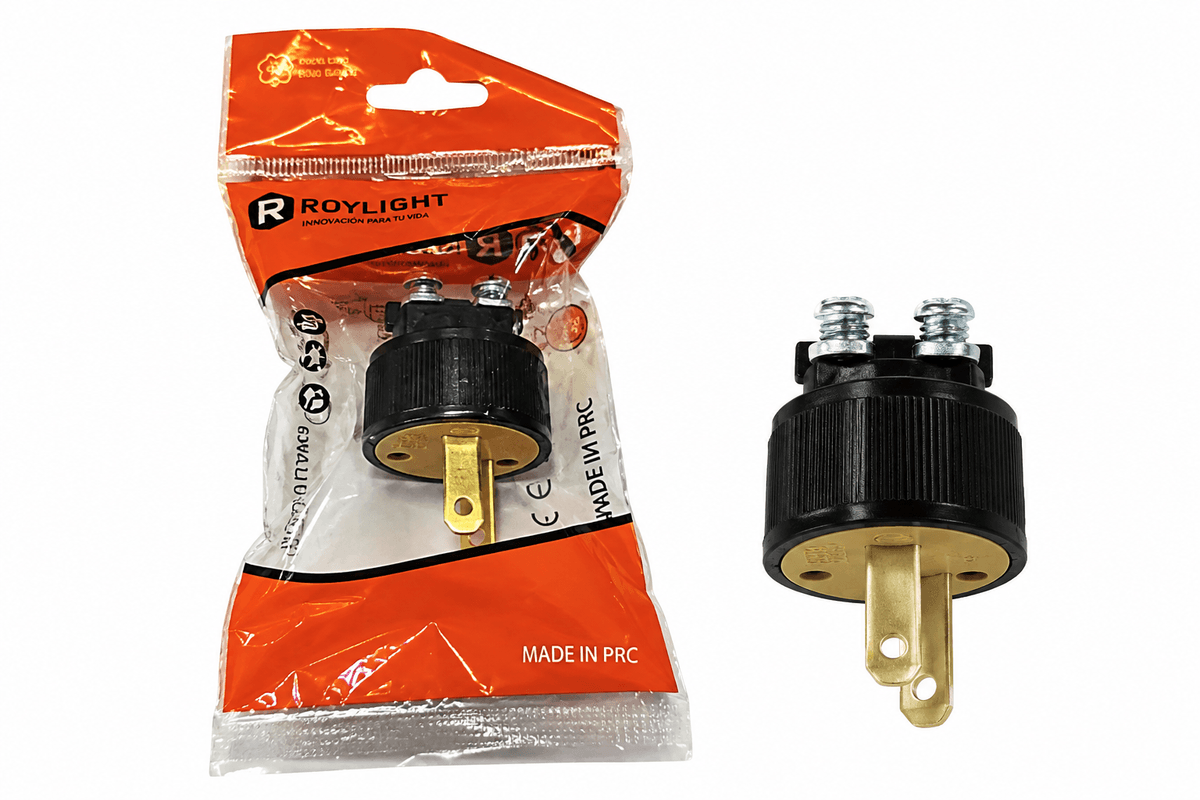 ENCHUFE 15A/125 U35/2 POLOS (ROY089) - ROYLIGHT