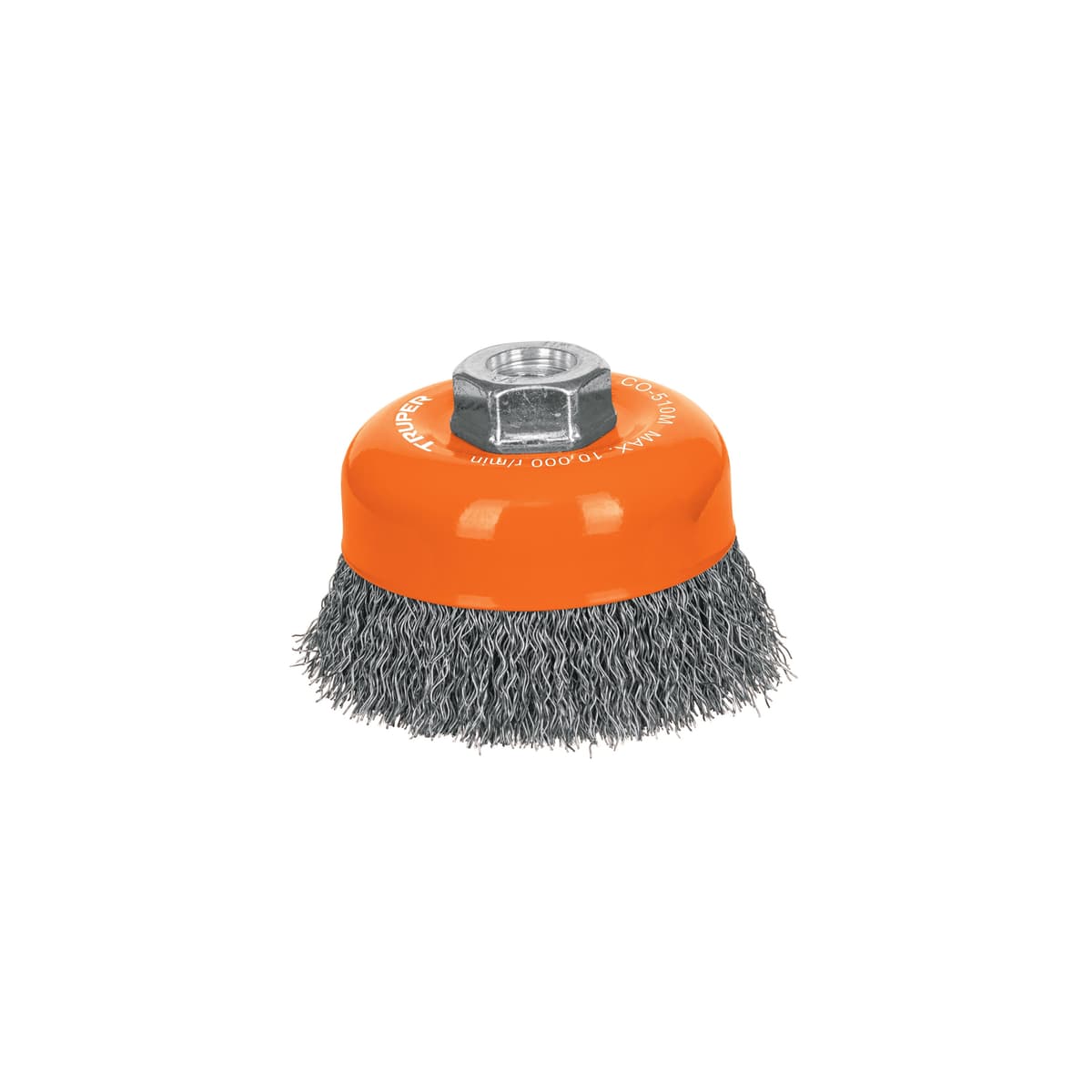 ESCOBILLA COPA ONDULADO 4" (11532) - TRUPER